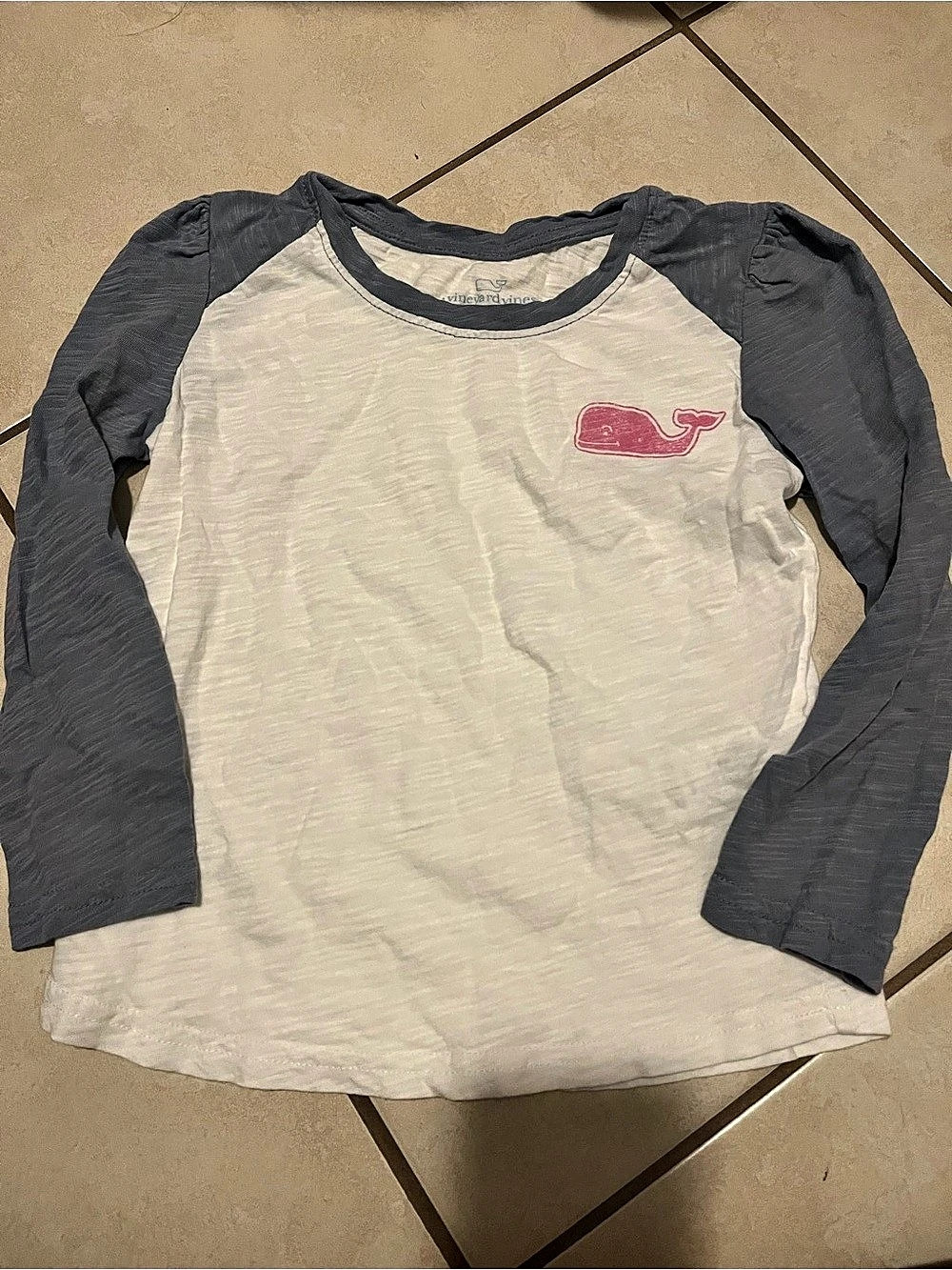 Vineyard Vines Long Sleeve Whale Tee